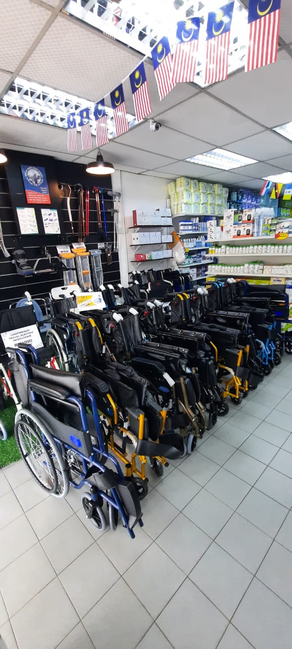Kedai Kerusi Roda Terbaik di Melaka untuk Kemudahan Mobiliti Anda